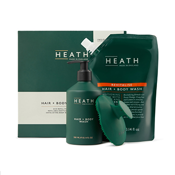 

Набор подарочный HEATH Hair and Body Wash Refill Kit для мужчин