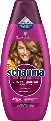 

Шампунь для волос Schauma Vita-Укрепление 380 мл