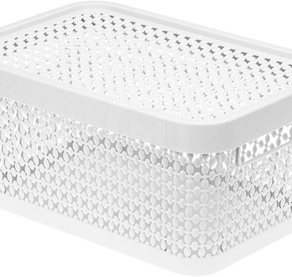 Коробка Пирула с крышкой 4.5 л., 1 шт., цвет в ассортименте