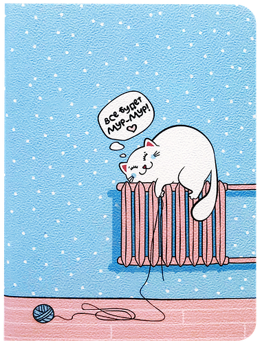 Блокнот BESMART 32 листа, в клетку, цвет в ассортименте, 1шт