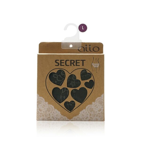 Женские трусы - бразилиана Atto Secret, Хаки, L