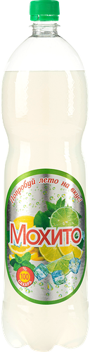 Напиток Сыктывкарпиво Мохито ароматизированный сильногазированный, 1.5л