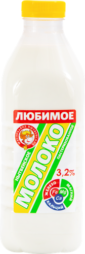 

Молоко пастеризованное Нытвенский МЗ 3.2% ГОСТ без змж 900 мл