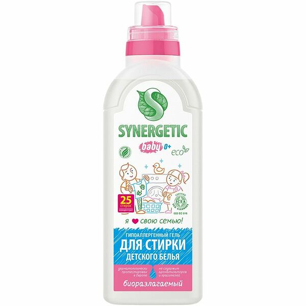 Гель для стирки Synergetic Baby для детского белья