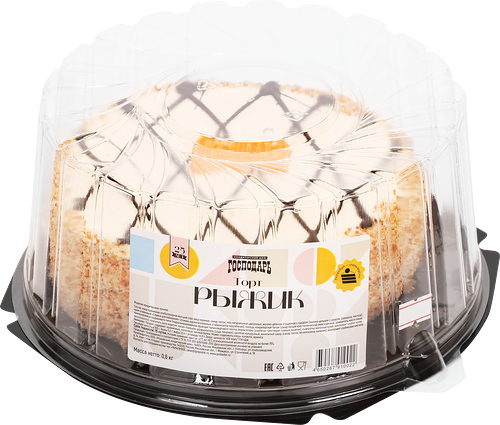 Торт ГОСПОДАРЬ Рыжик, 600г