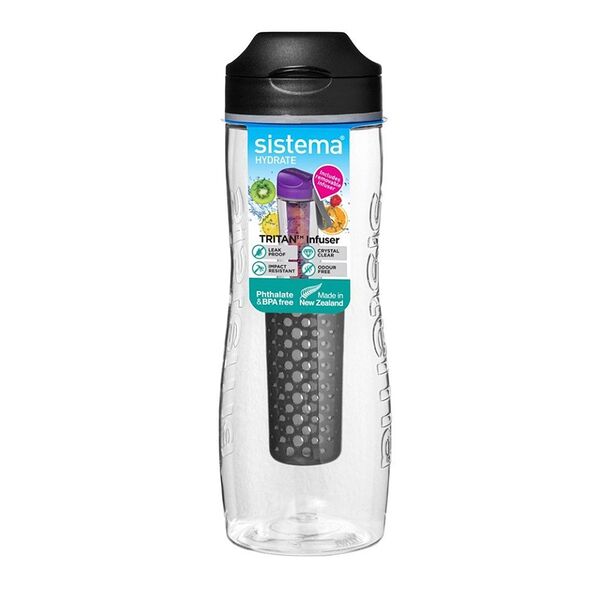 Бутылка для воды Sistema Hydrate из тритана с диффузором, в ассортименте
