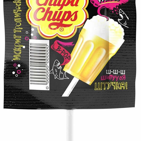 Карамель Chupa Chups со вкусом Тропических фруктов