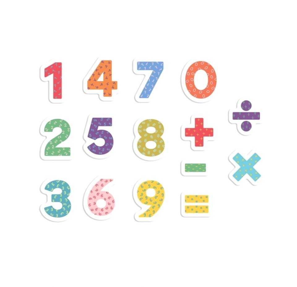 

Игрушка Apli kids деревянные магниты «Цифры» от 3-х лет, Испания