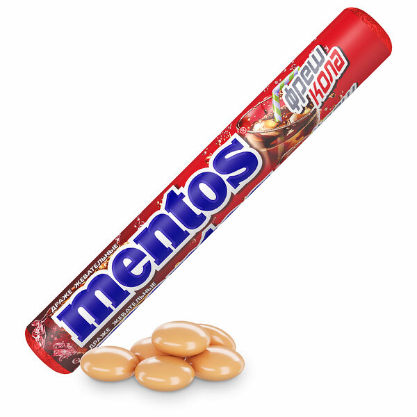Конфеты жевательные  Mentos Фреш Кола