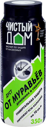 Дуст инсектицидный ЧИСТЫЙ ДОМ, Арт. 02-641, 350г