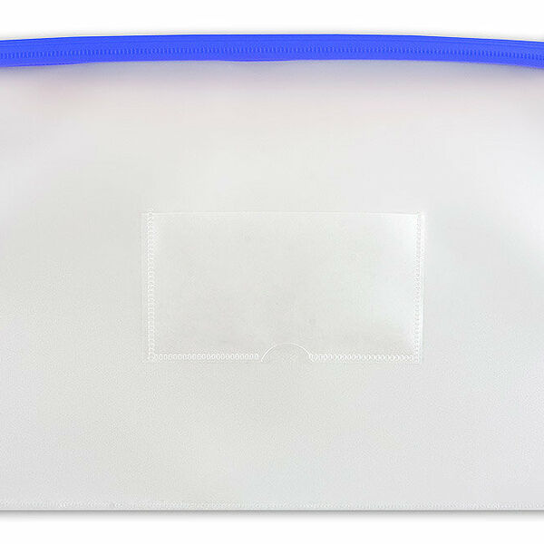 Папка-конверт с цветной молнией А4, 12шт.