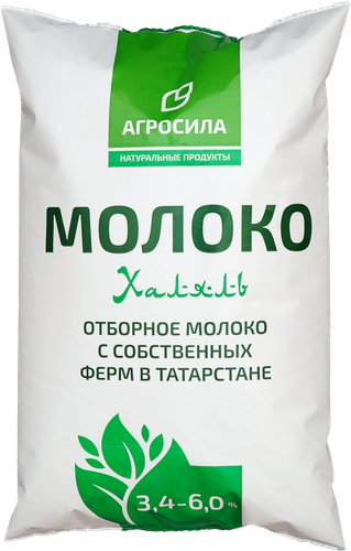 

Молоко Агросила пастеризованное 3.4-6% 770 мл