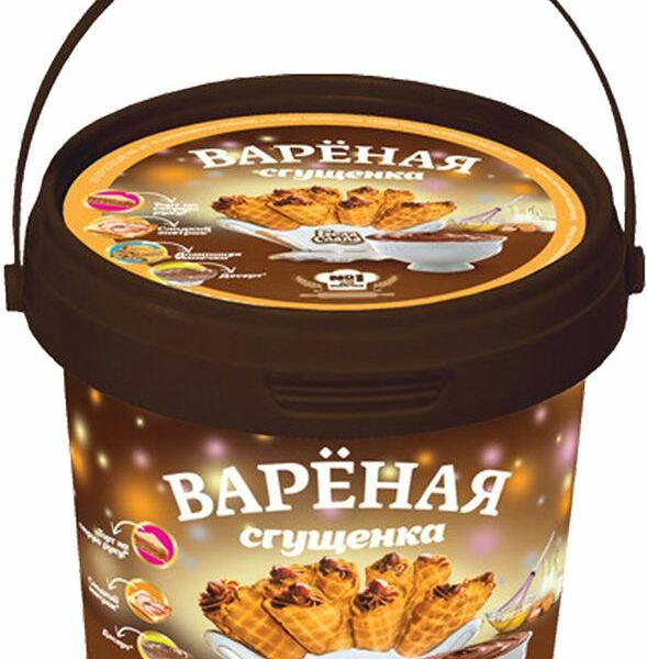 Молоко сгущенное Бела Слада вареное с сахаром 12% 400 г