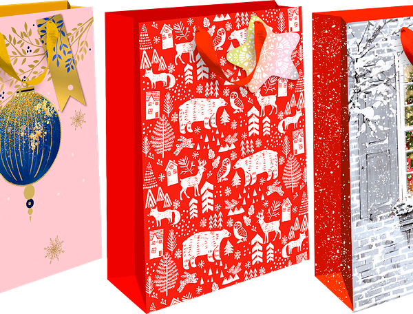 Пакет подарочный АРТ ДИЗАЙН Новый Год Премиум 26х32х12см