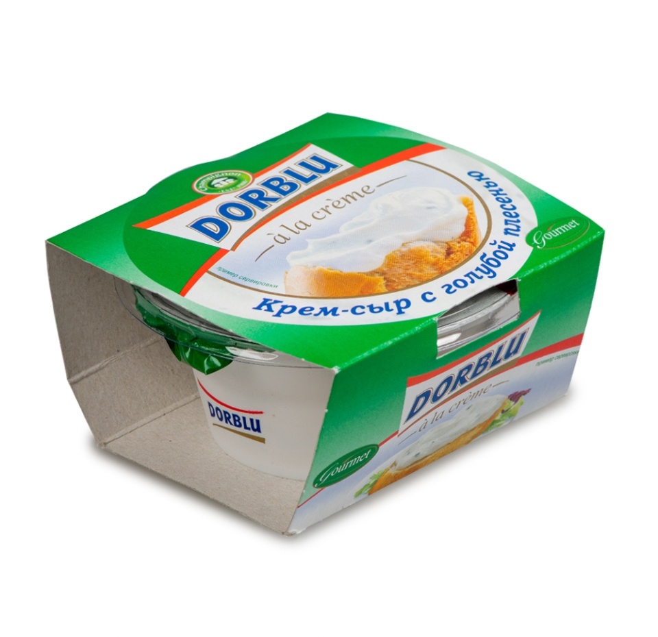 

Крем-сыр Dorblu a la creme с голубой плесенью 65% 80 г