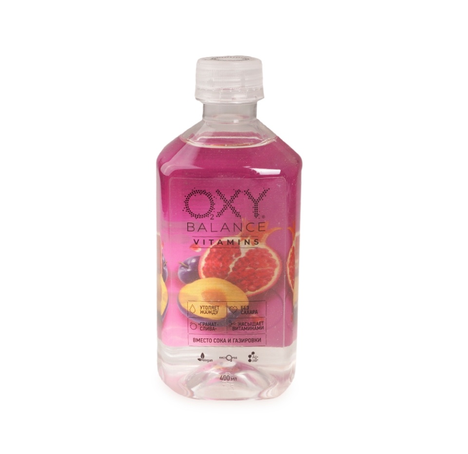 

Напиток безалкогольный Oxy Balance негазированный Гранат-слива 400 мл