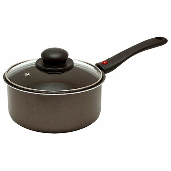 Ковш Jarko со стеклянной крышкой и съемной ручкой, 18см