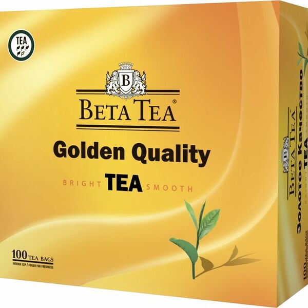 Чай Beta tea Golden quality черный байховый цейлонский мелколистовой 100х1.5г