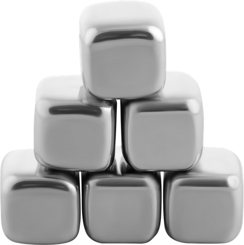 

Камни для охлаждения напитков HOMECLUB Ice rocks, Арт. CH-3, 6 шт