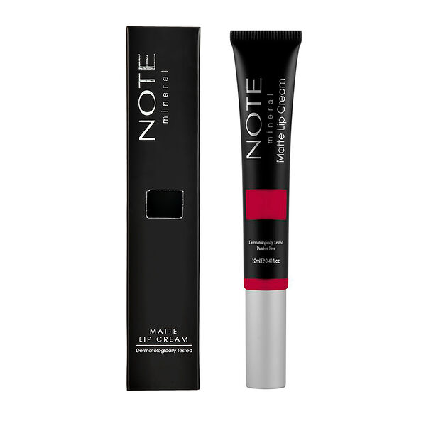 Крем для губ Note Mineral Matte lip cream минеральный матовый тон 06