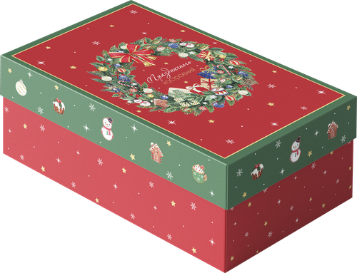 

Коробка подарочная 24x17x11см Арт. Т6 в ассортименте