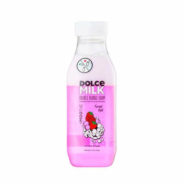 Двухфазная пена для ванны Dolce Milk Лесные Ягоды 400 мл