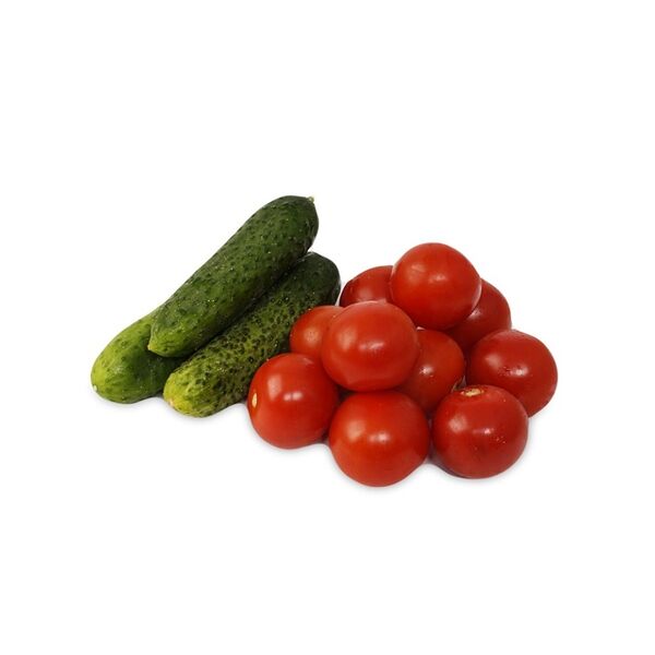 Овощное ассорти «Люкс»: коктейльный томат и корнишоны