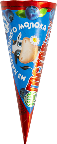 

Мороженое Гостовский рожок Ваниль-черника 70 г