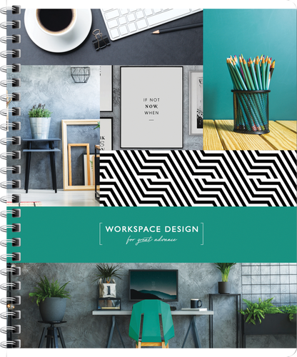 

Тетрадь ArtSpace 96л А5 клетка Workspace design в ассортименте