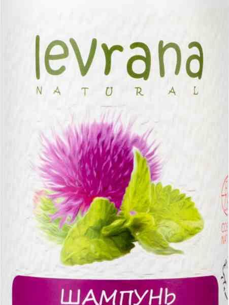 Шампунь укрепляющий Levrana Natural Мята & Репейник
