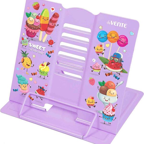 Подставка для учебников металлическая deVENTE Sweets, в ассортименте, 21×19 см