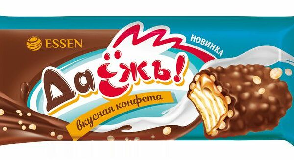 Конфеты Essen ДаЁжь с карамелью сливками и криспи