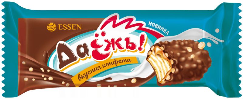 

Конфеты Essen ДаЁжь с карамелью сливками и криспи