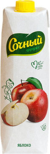 

Нектар Сочный фрукт Яблочный осветленный 1 л