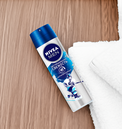 

Антиперспирант спрей мужской Nivea Men Экстремальная свежесть 150 мл