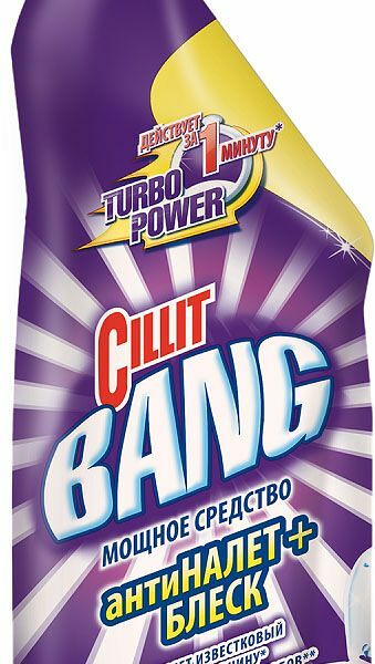 Дезинфицирующее средство для туалета Cillit Bang Антиналет + Блеск, Сила весны