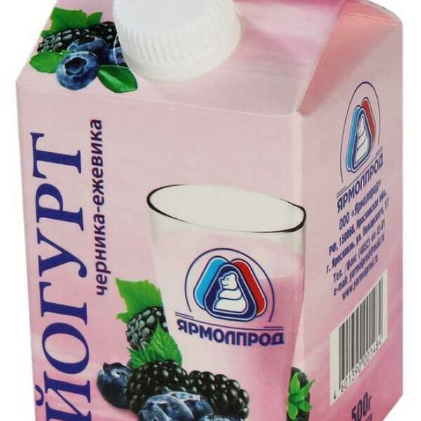 Йогурт Ярмолпрод Черника-ежевика 1,5%