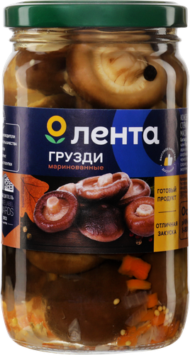 

Грузди маринованные ЛЕНТА, 330 г