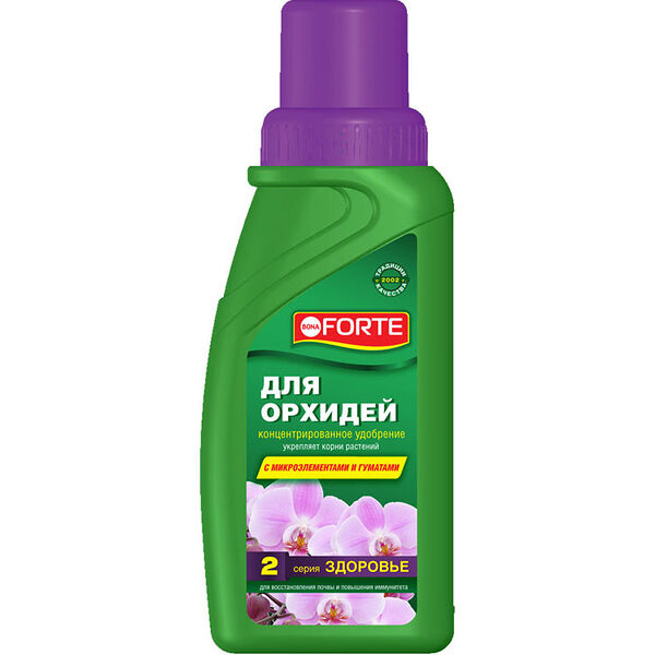 Удобрение Bona Forte Здоровье для орхидей, концентрированное, 1 шт 285 мл