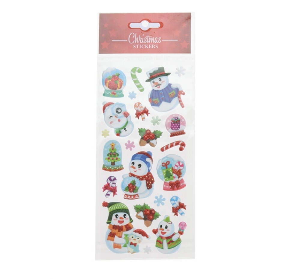 

Наклейки 3D Koopman International 10х20 см в ассортименте