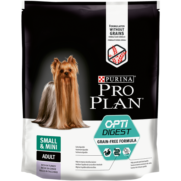 Сухой корм для собак Purina Pro Plan OptiDigest Small&Mini Индейка для мелких пород