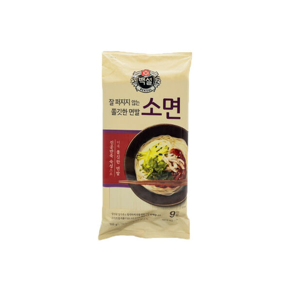 Лапша пшеничная тонкая Сомен для кукси CJ Beksul, 900 г