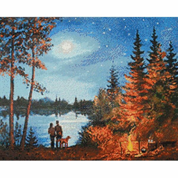 Cr 540084 Алмазная мозаика 'Шёпот костра' Юлия Белоусова, 50*40 см, Cristyle