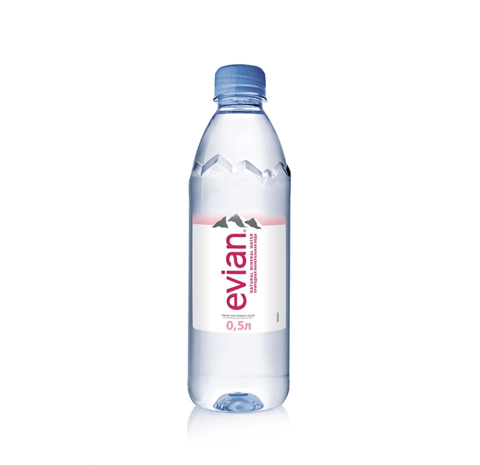 

Evian вода минеральная негазированная 0.5 л