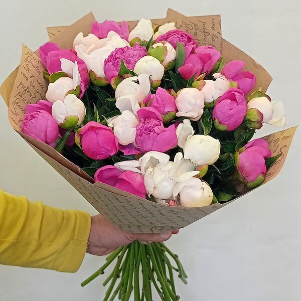 Букет пионов Микс
