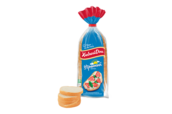 Батон Хлебный Дом Утренний 