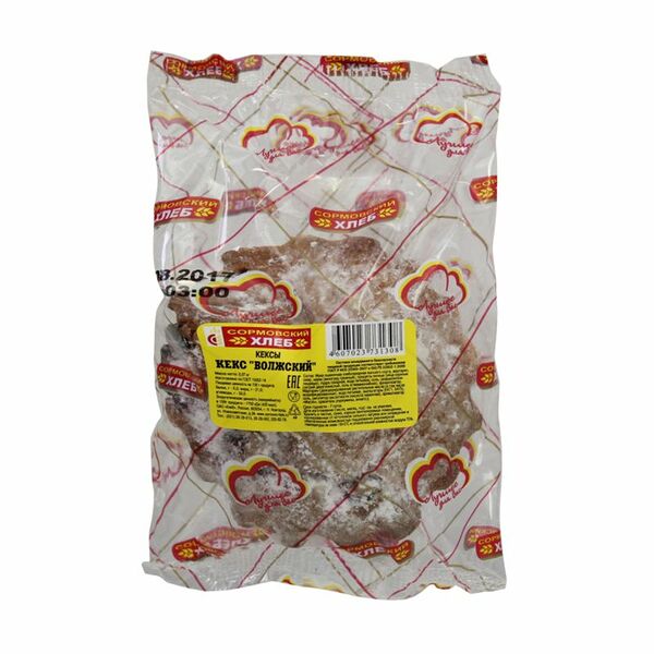 Кекс СОРМОВСКИЙ ХЛЕБ Волжский, высший сорт