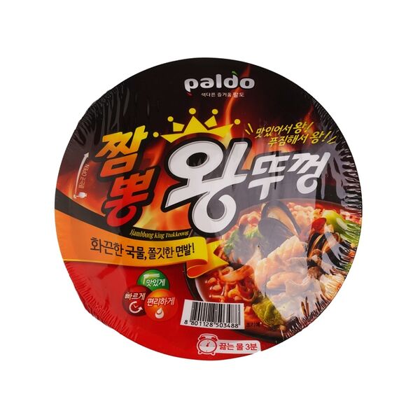 Лапша быстрого приготовления Чампонг Вантуккон Paldo, чашка