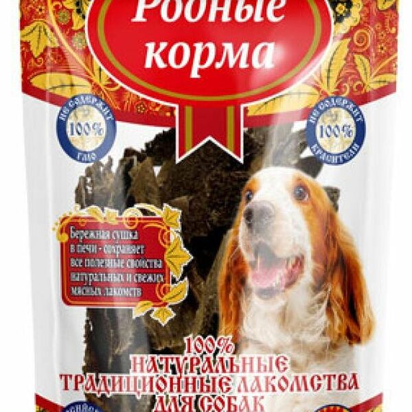 Лакомство для собак Родные корма рубец говяжий