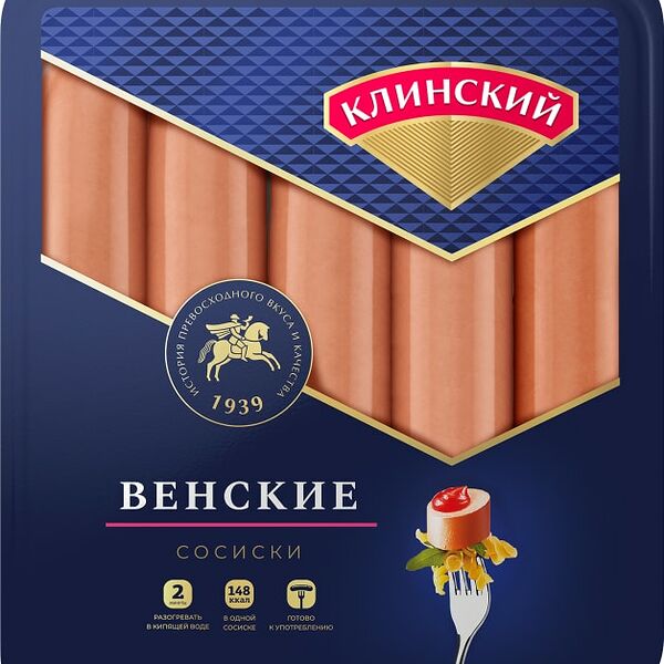 Сосиски Клинский Венские 470г